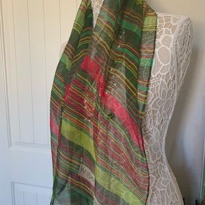 Yves Saint Laurent silk scarf